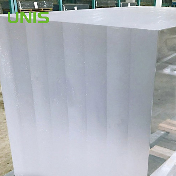 Vidrio de lámina acrílica gruesa fundida para piscina al aire libre