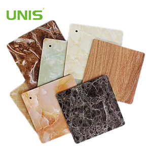 Panel de pared de PVC alternativo de mármol