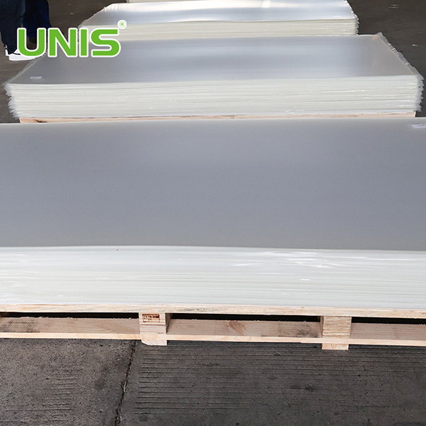 Hoja acrílica de calidad mitsubishi de fábrica Unis