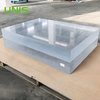 Materia prima panel acrílico grueso transparente 20mm 15mm 19mm