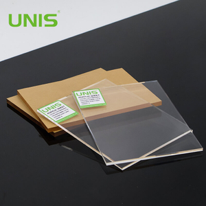 Hoja de acrílico transparente de alta plasticidad