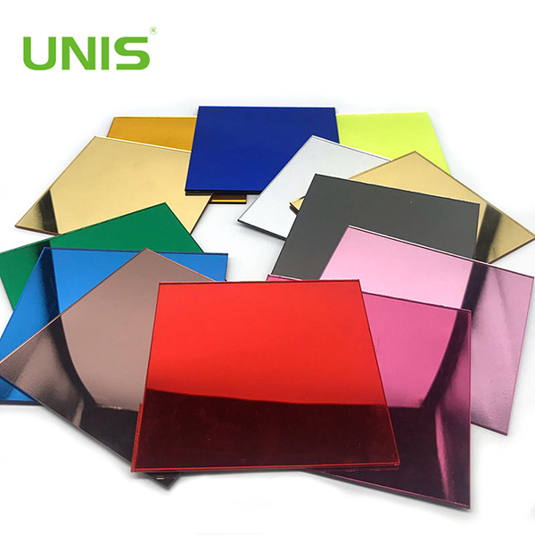 Todos los colores personalizados Espejo Acrílico Hoja