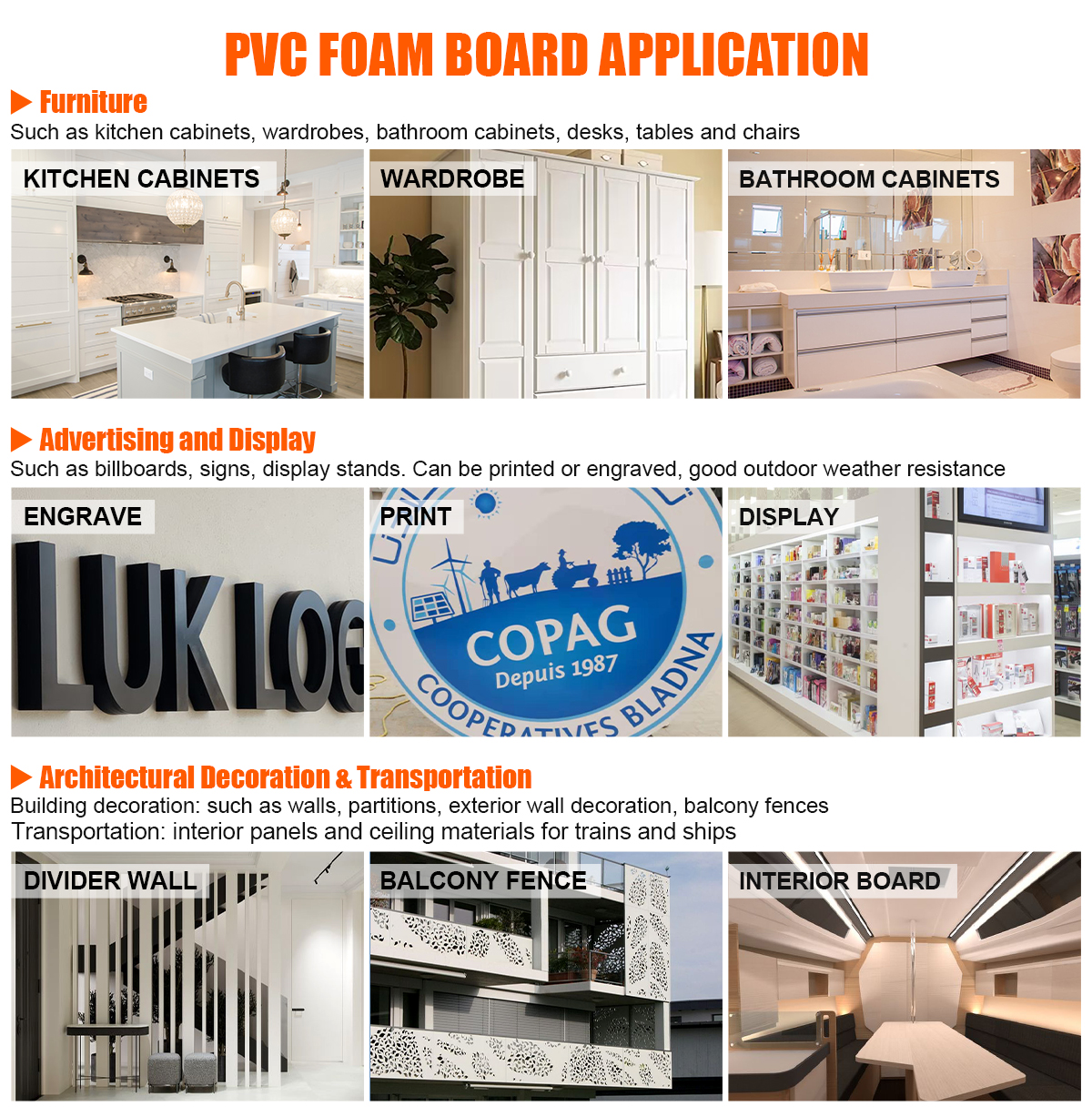 ¿Cuáles son los mejores usos de las tablas de espuma de PVC? Una guía completa para las empresas