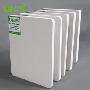 Tablero de espuma de PVC de alta densidad UNIS de 10 mm y 18 mm para gabinete