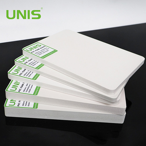 UNIS Wpc/Pvc Foam Board Hoja De Pvc De Espuma Gastada 6 Mm Negro Adhesivo Rígido