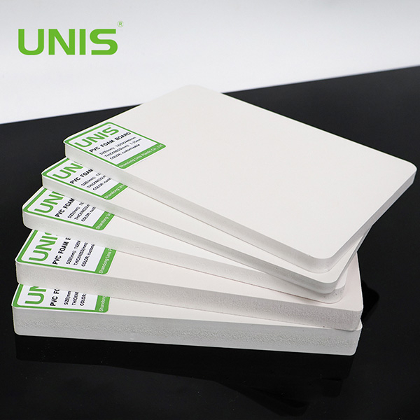 UNIS Wpc/Pvc Foam Board Hoja De Pvc De Espuma Gastada 6 Mm Negro Adhesivo Rígido