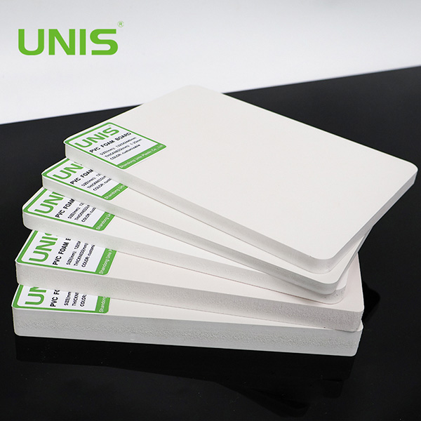 Tablero de espuma de PVC UNIS Tablero de espuma Celuka de 10 mm