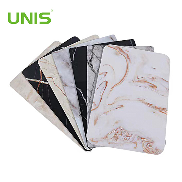 Hoja ultravioleta del panel de pared de mármol del Pvc del fabricante de China 1220x2440m m