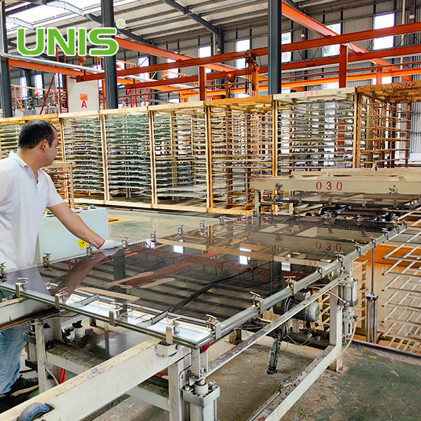 Hoja acrílica fundida transparente Unis Perspex 