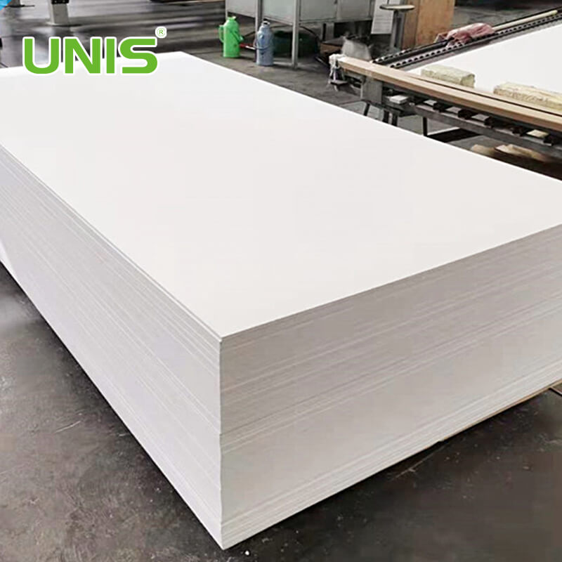 Tablero de espuma de PVC de reventa popular blanco