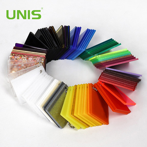 Hoja acrílica UNIS Opal y colores blancos