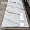 Hoja de mármol ultravioleta incombustible del mármol del Pvc del panel de pared para la decoración interior