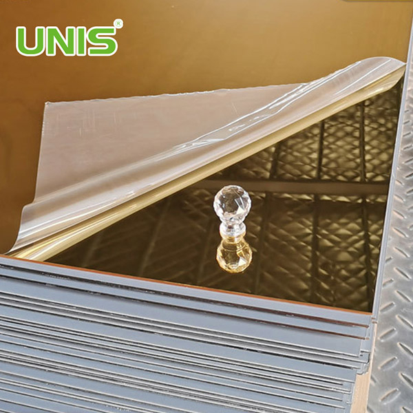 Tablero acrílico espejo decoración Unis.