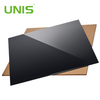 Precio de fabricante de láminas acrílicas negras.